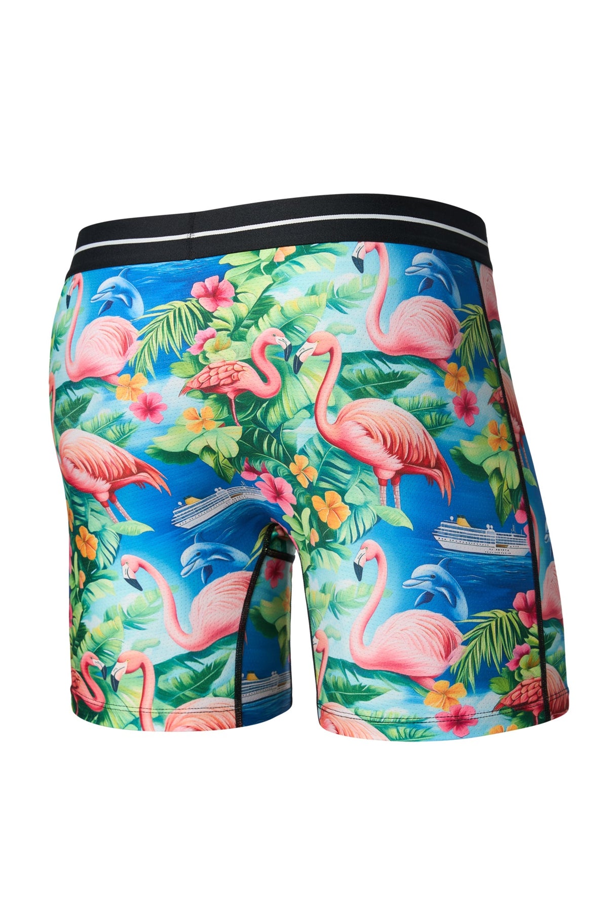 Boxer pour homme par Saxx | SXBB85 Baie Flamant Multicolore | Boutique Vvög, vêtements mode pour homme et femme