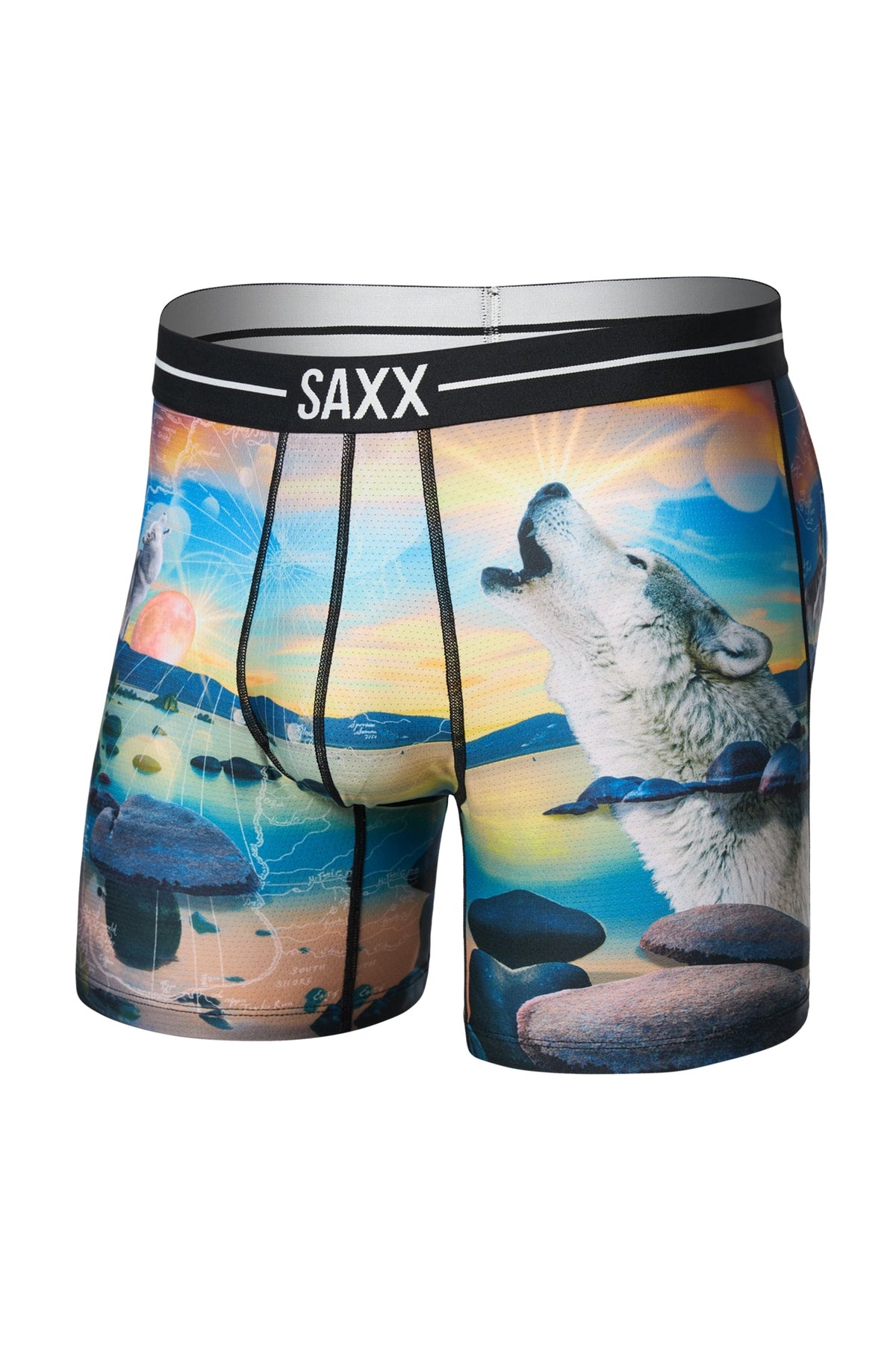 Boxer pour homme par Saxx | SXBB85 Tahoe Multicolore | Boutique Vvög, vêtements mode pour homme et femme