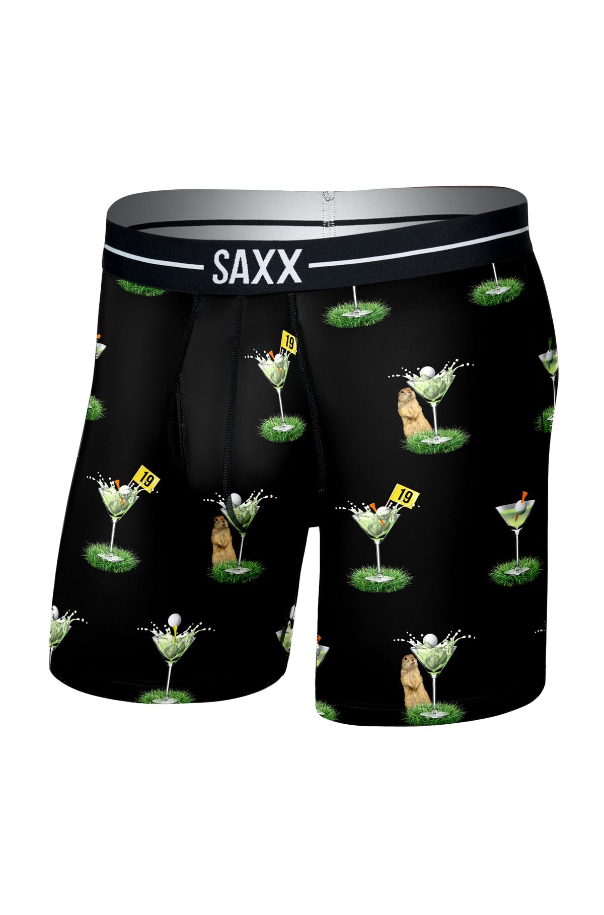 Boxer pour homme par Saxx | SXBB85 Mon Handicap Noir | Boutique Vvög, vêtements mode pour homme et femme