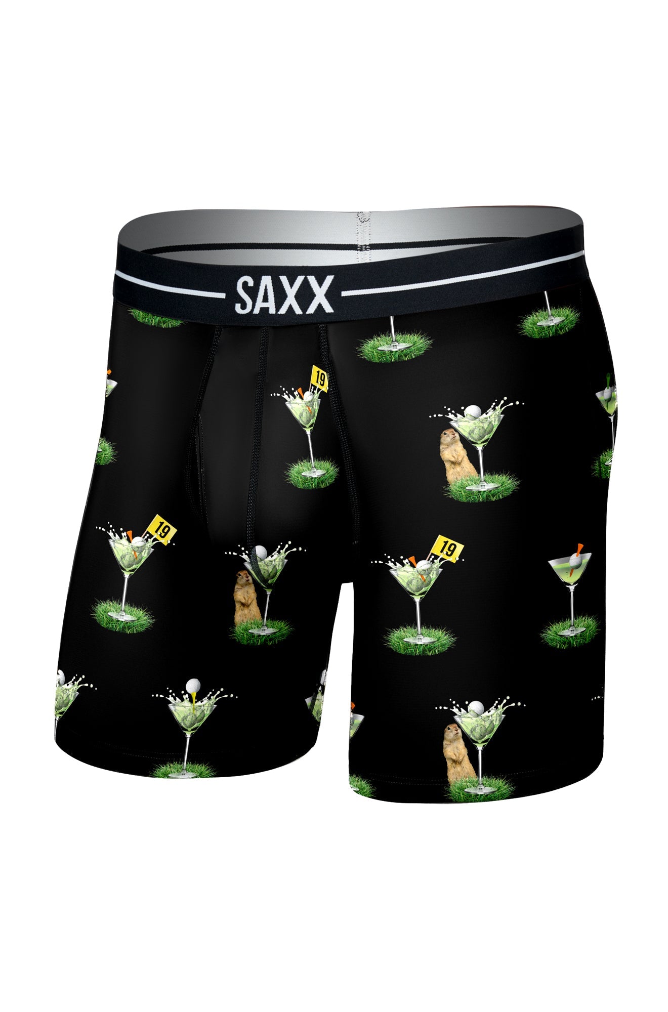 Boxer pour homme par Saxx | SXBB85 Mon Handicap Noir | Boutique Vvög, vêtements mode pour homme et femme