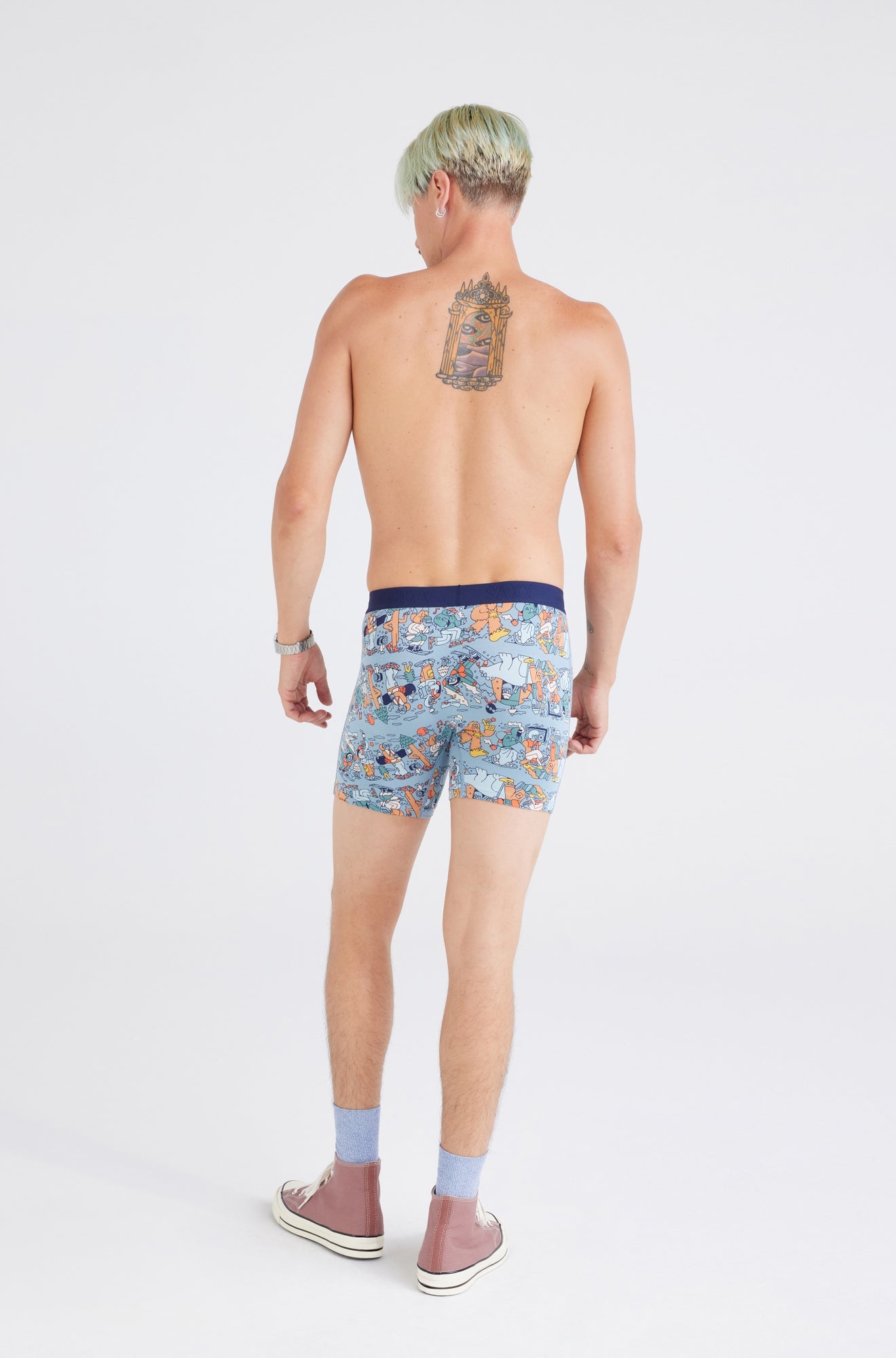 Boxer pour homme par Saxx | SXBM35 FRT collection Vibe | Boutique Vvög, vêtements mode pour homme et femme