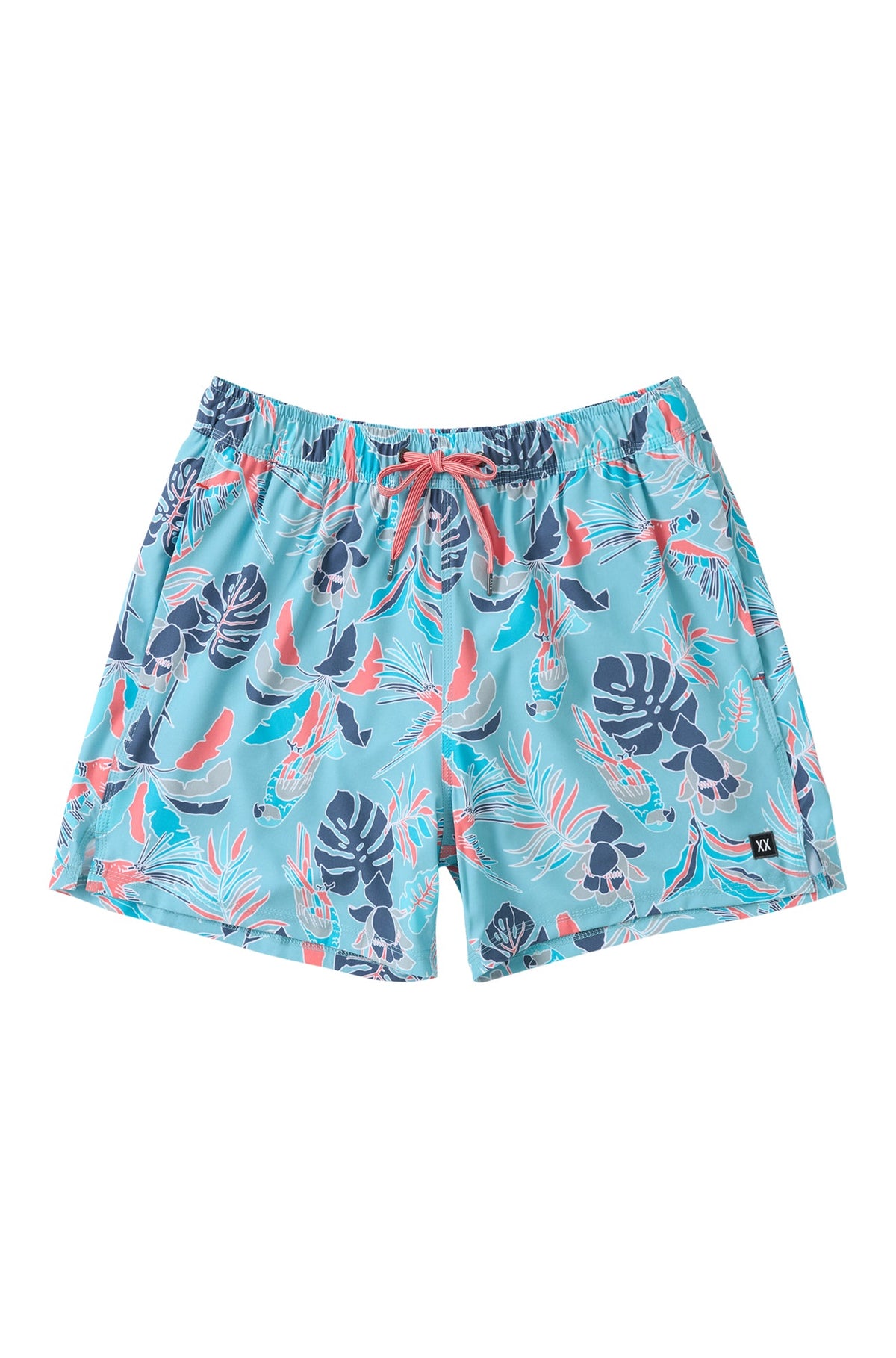 Maillot short pour homme par Saxx | SXSW03L Tropique Île Bleue | Boutique Vvög, vêtements mode pour homme et femme