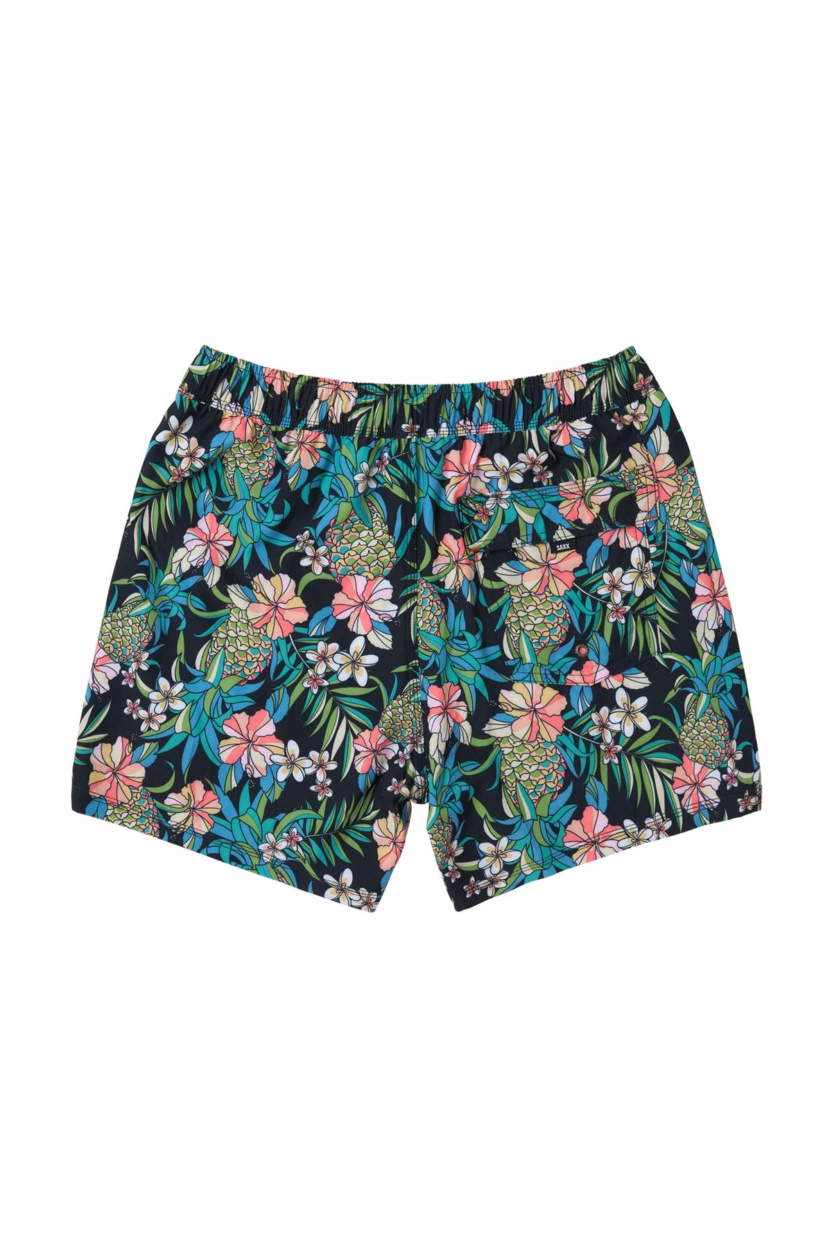 Maillot short pour homme par Saxx | SXSW03L Champ D'Ananas Noir | Boutique Vvög, vêtements mode pour homme et femme
