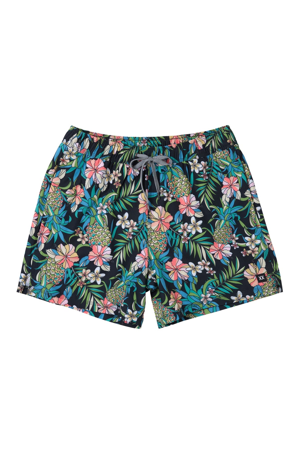 Maillot short pour homme par Saxx | SXSW03L Champ D'Ananas Noir | Boutique Vvög, vêtements mode pour homme et femme