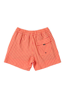 Maillot short pour homme par Saxx | SXSW03L Vichy Pêche | Boutique Vvög, vêtements mode pour homme et femme