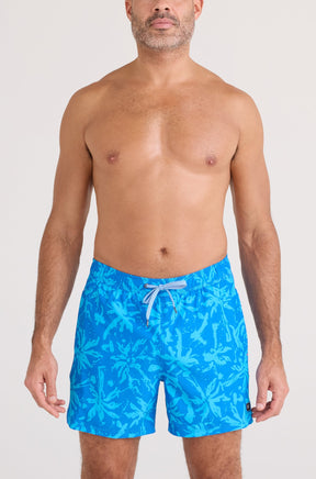 Maillot short pour homme par Saxx | SXSW03L Bleu Audacieux | Boutique Vvög, vêtements mode pour homme et femme