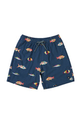 Maillot short pour homme par Saxx | SXSW04L Poissons Denim Foncé | Boutique Vvög, vêtements mode pour homme et femme