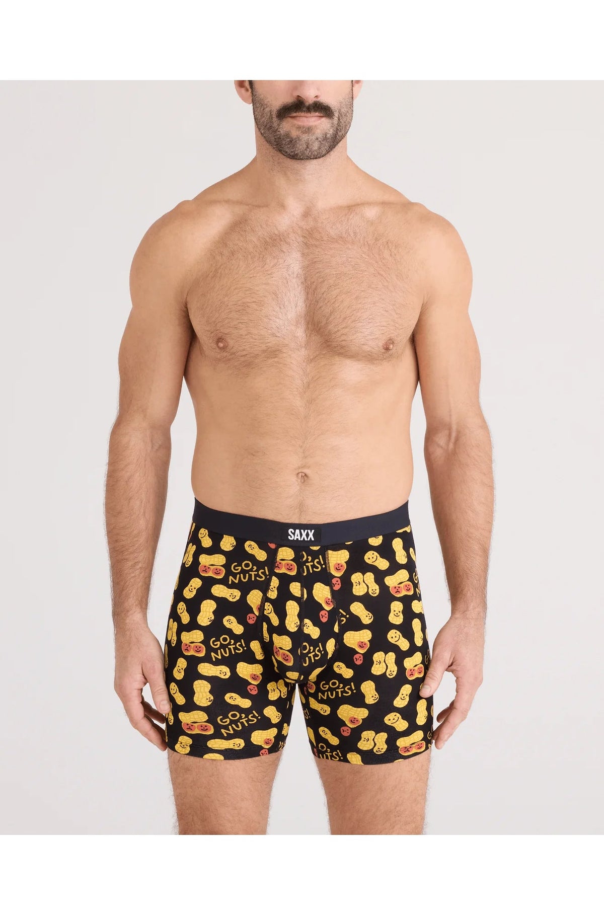 Boxer pour homme par Saxx | SXVX24F Fou-Noir | Boutique Vvög, vêtements mode pour homme et femme