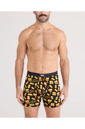 Boxer pour homme par Saxx | SXVX24F Fou-Noir | Boutique Vvög, vêtements mode pour homme et femme