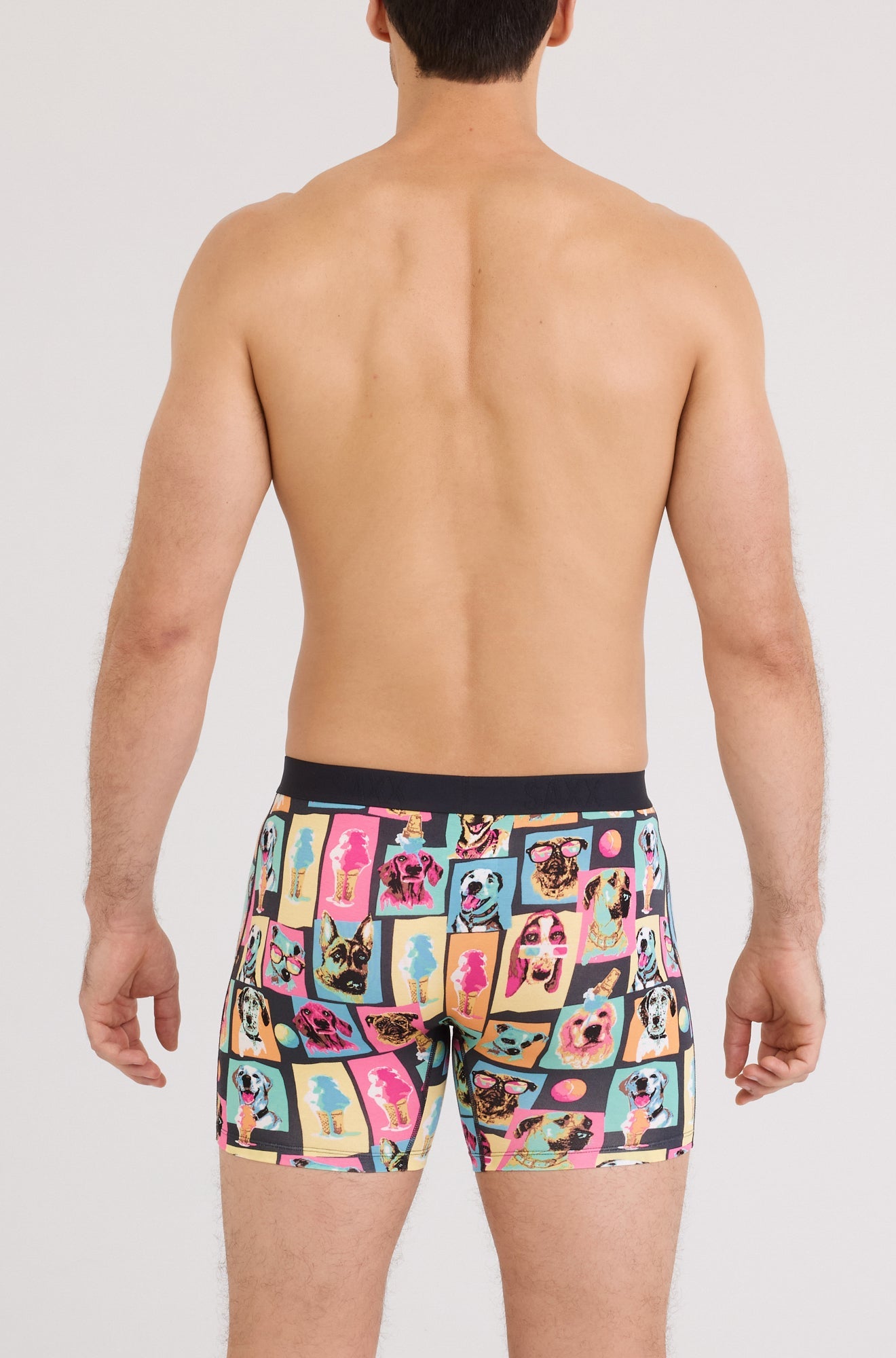 Boxer pour homme par Saxx | SXVX24F Chiens D'Été | Boutique Vvög, vêtements mode pour homme et femme