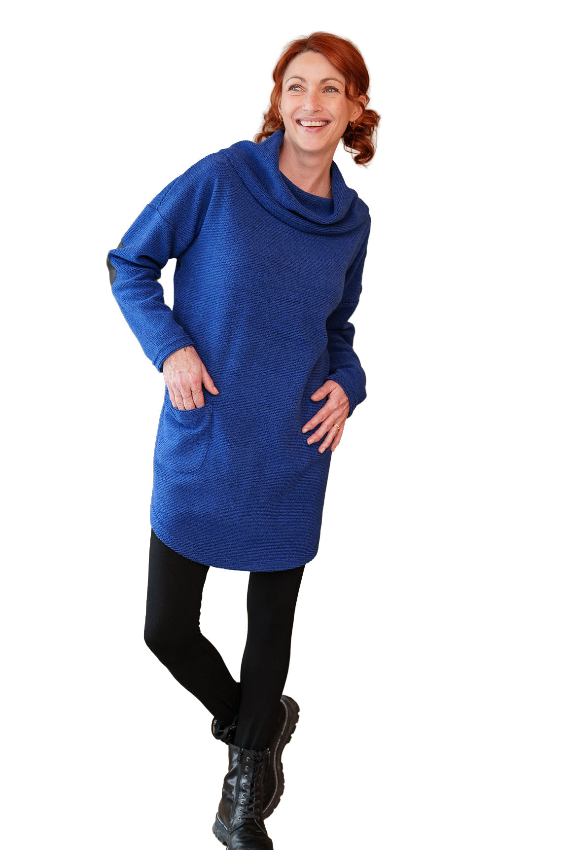 Tunique pour femme par Rien ne se perd, tout se crée | Myriq Bleu | Boutique Vvög, vêtements mode pour homme et femme