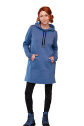 Tunique pour femme par Rien ne se perd, tout se crée | Toundra Bleu | Boutique Vvög, vêtements mode pour homme et femme