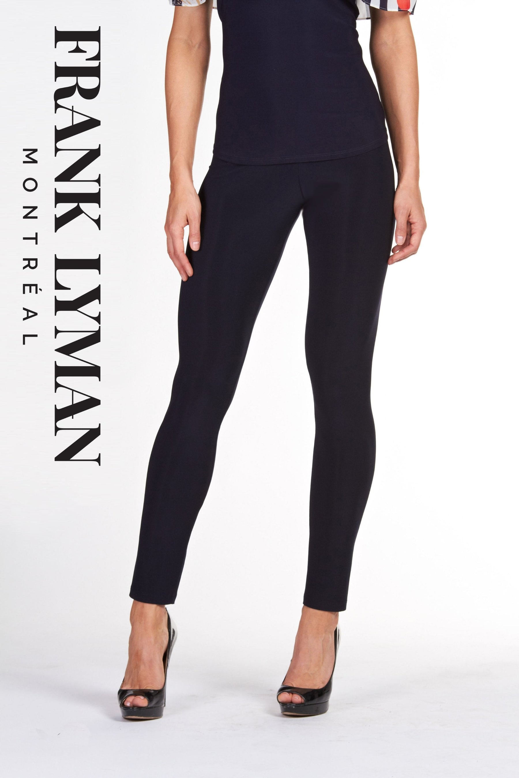 Pantalon en Knit Frank Lyman - 002 BLACK - Boutique Vvög, référence en mode pour homme et femme