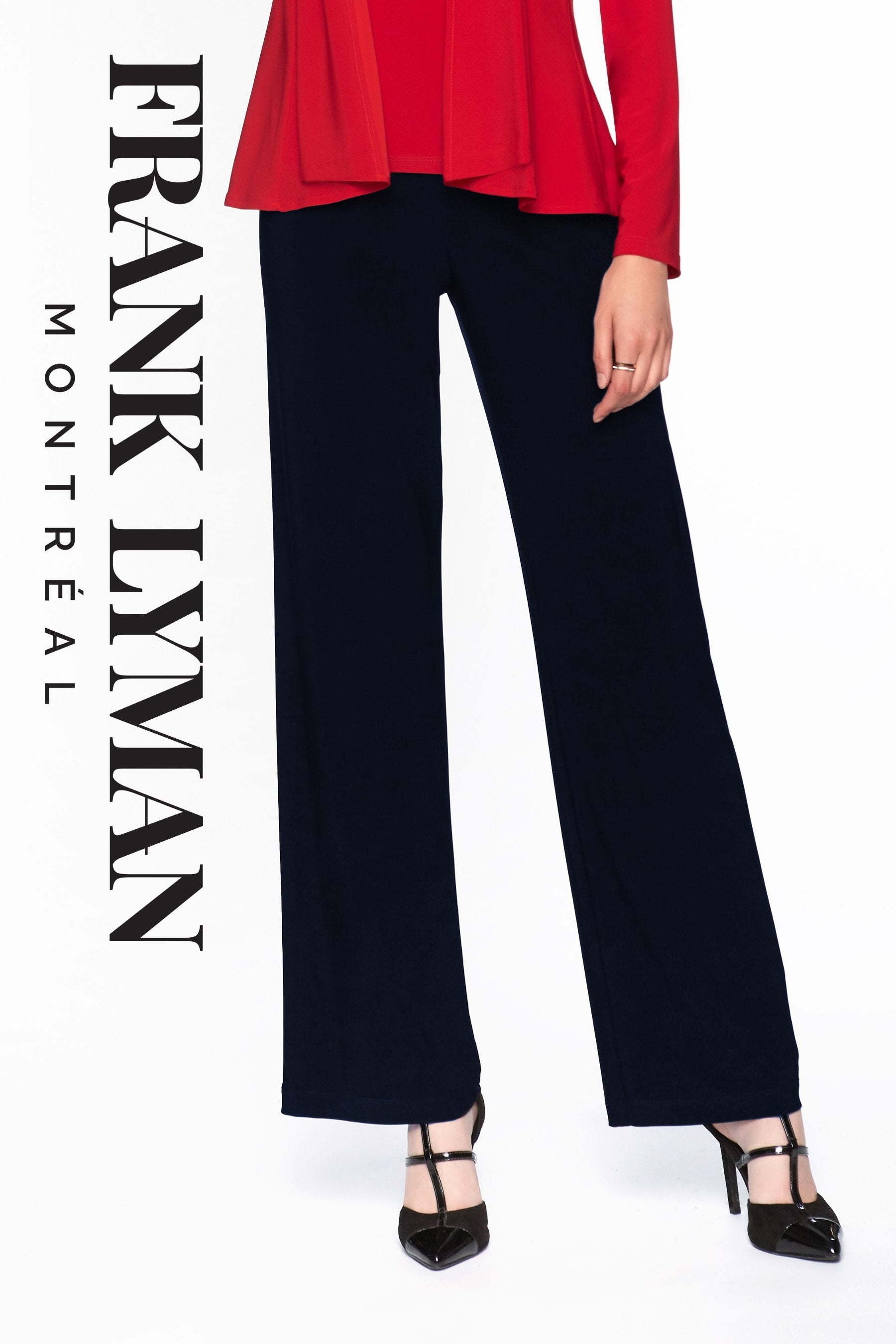 Pantalon en Knit Frank Lyman - 006 DNAVY - Boutique Vvög, référence en mode pour homme et femme