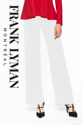 Pantalon en Knit pour femme par Frank Lyman | 006 Offwhite | Boutique Vvög, vêtements mode pour homme et femme