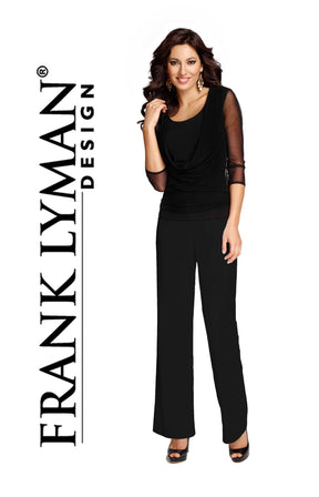 Pantalon en Knit Frank Lyman - 038 BLACK - Boutique Vvög, référence en mode pour homme et femme