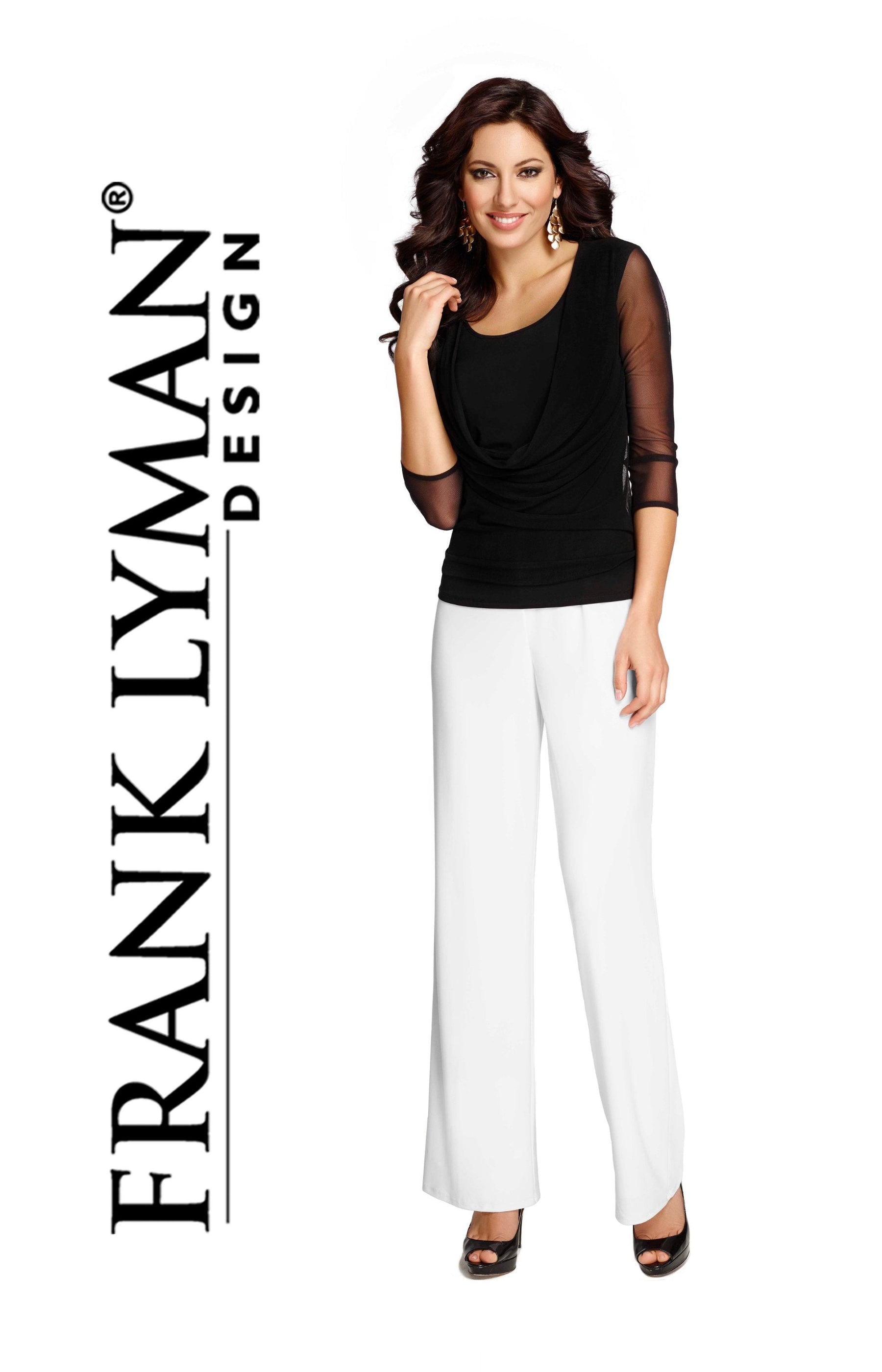 Pantalon en Knit Frank Lyman - 038 OFFWHT - Boutique Vvög, référence en mode pour homme et femme