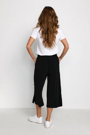 Pantalon pour femme par Kaffe | 10503140/Malli 50600-BLACK DEEP | Boutique Vvög, vêtements mode pour homme et femme