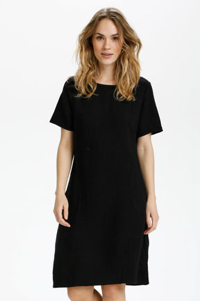 Robe pour femme par Kaffe | 10505731/Liny 100121-BLACK DEEP | Boutique Vvög, vêtements mode pour homme et femme
