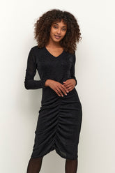 Robe pour femme par Kaffe | 10507093 100121-BLACK DEEP | Boutique Vvög, vêtements mode pour homme et femme