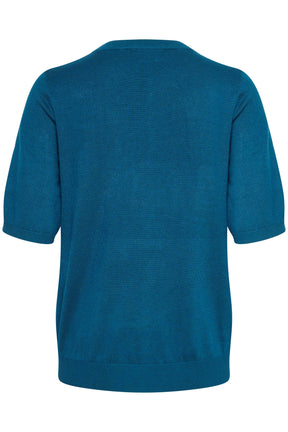 T-Shirt pour femme par Kaffe | 10507320/Lizza 194324-LEGION BLUE | Boutique Vvög, vêtements mode pour homme et femme