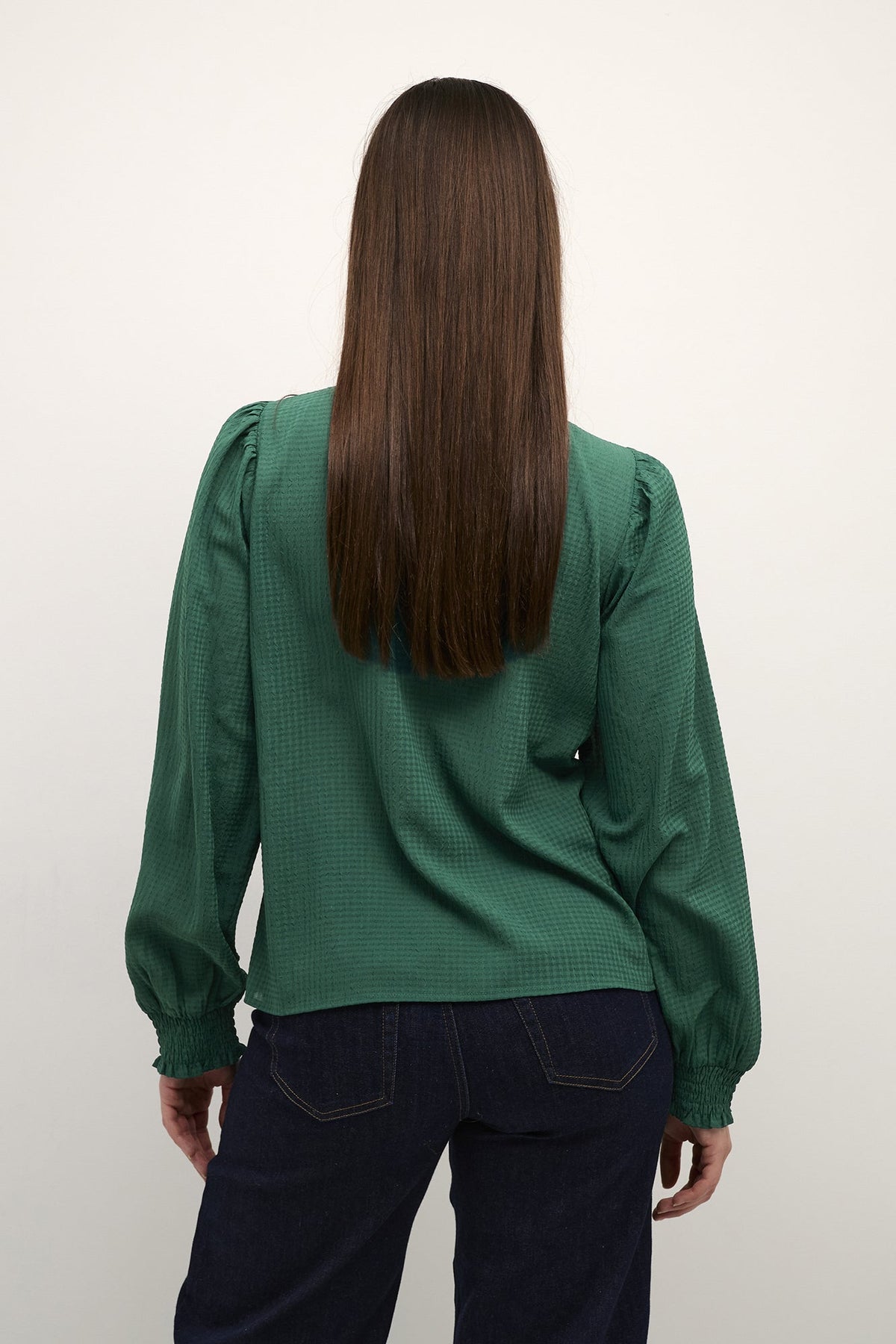 Blouse pour femme par Kaffe | 10507840/Dorte 195421-AVENTURINE | Boutique Vvög, vêtements mode pour homme et femme