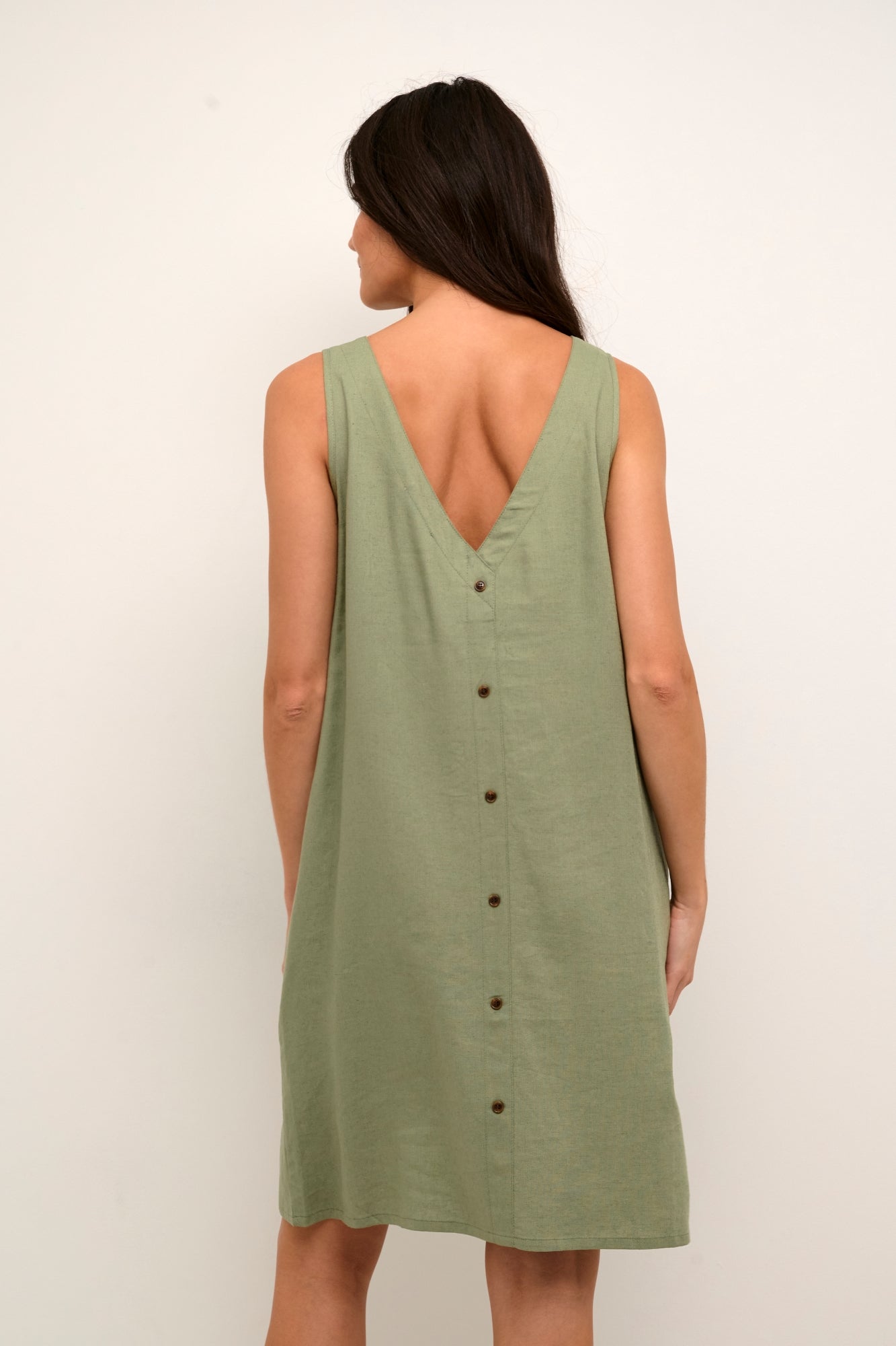 Robe pour femme par Cream | 10610018/Venta 170115-OIL GREEN | Boutique Vvög, vêtements mode pour homme et femme