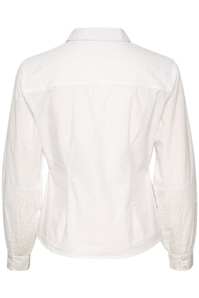 Blouse pour femme par Cream | 10611777/Evella 110602-SNOW WHITE | Boutique Vvög, vêtements mode pour homme et femme