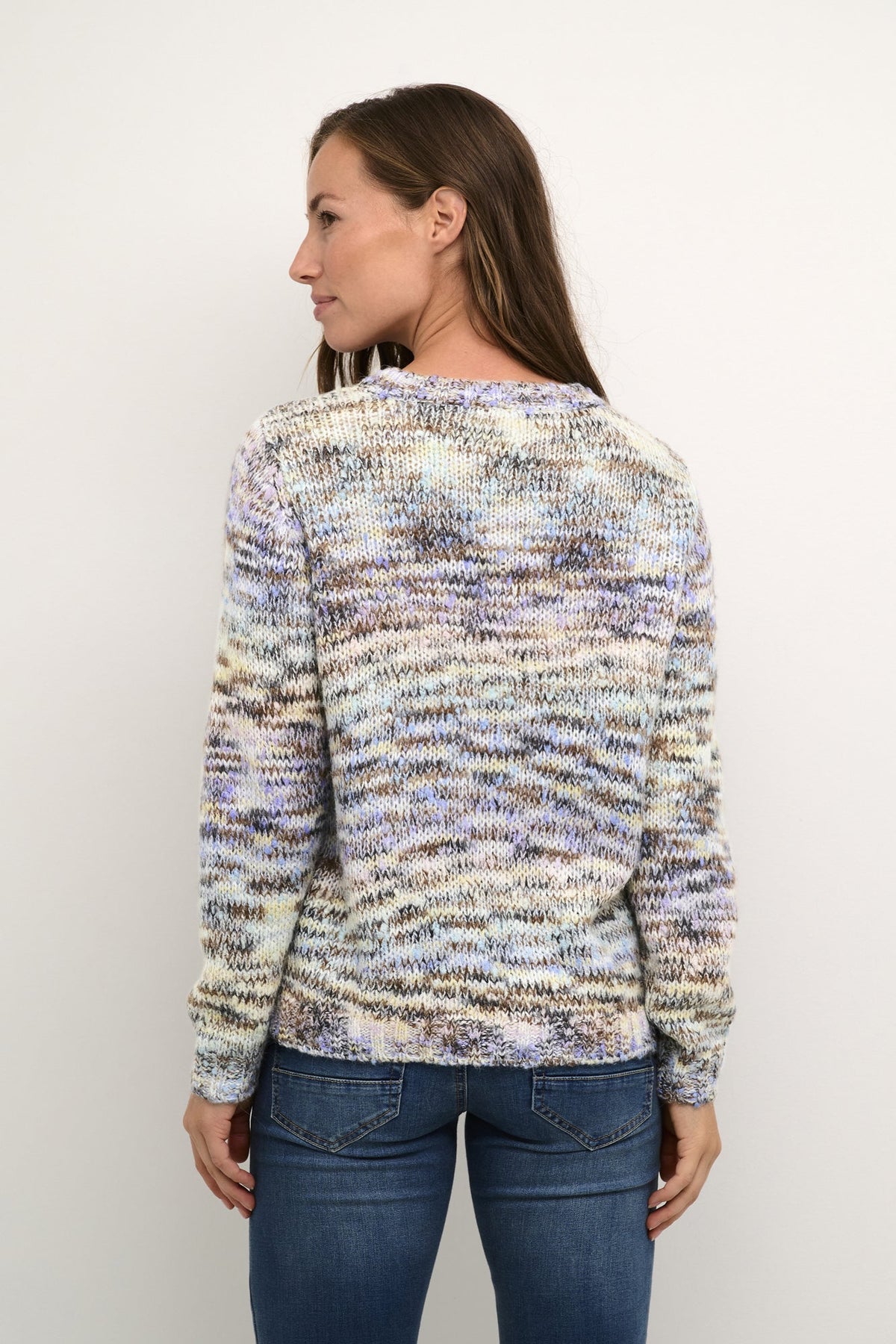 Tricot pour femme par Cream | 10611840/Vinnah 105228-BLUE MELANGE | Boutique Vvög, vêtements mode pour homme et femme