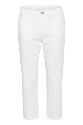 Capri pour femme par Cream | 10612271 Blanc comme neige/110602-SNOW WHITE | Boutique Vvög, vêtements mode pour homme et femme