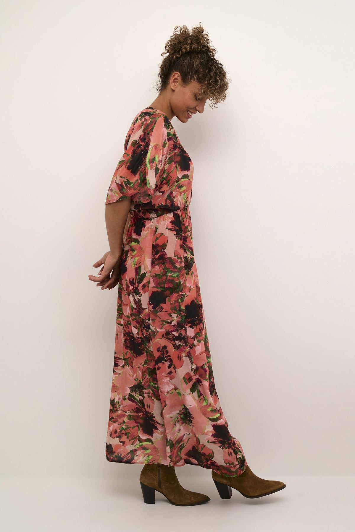 Robe pour femme par Cream | 10612327 Fleur de pêcher/105502-PEACH FLOWER | Boutique Vvög, vêtements mode pour homme et femme