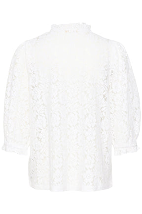 Blouse pour femme par Cream | 10612448 Blanc comme neige/110602-SNOW WHITE | Boutique Vvög, vêtements mode pour homme et femme