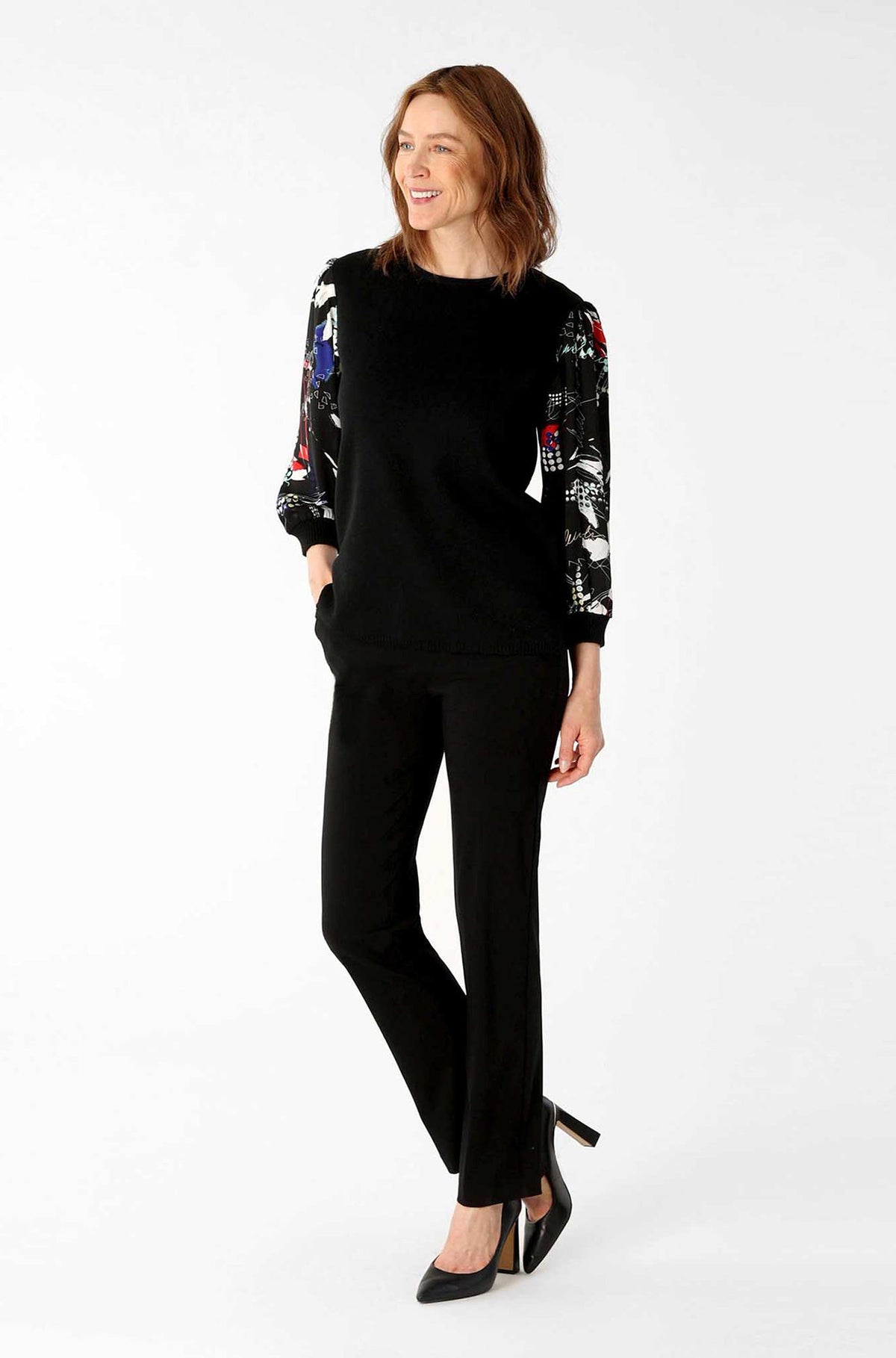 Chandail manches longues pour femme par Lisette L | 1067438 Multi/Multi | Boutique Vvög, vêtements mode pour homme et femme