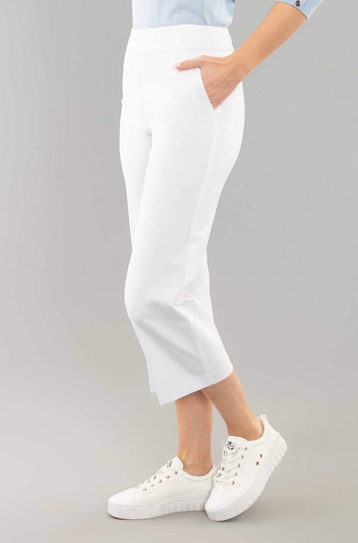 Pantalon pour femme par Lisette L | 1761043 WHITE | Boutique Vvög, vêtements mode pour homme et femme