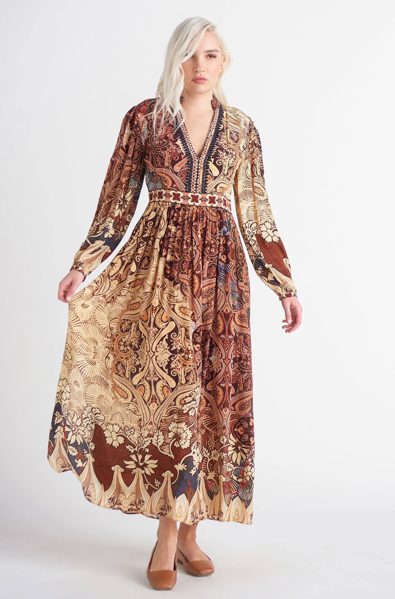 Robe pour femme par Dex | 2022553 D AUTUMN AZTEC | Boutique Vvög, vêtements mode pour homme et femme