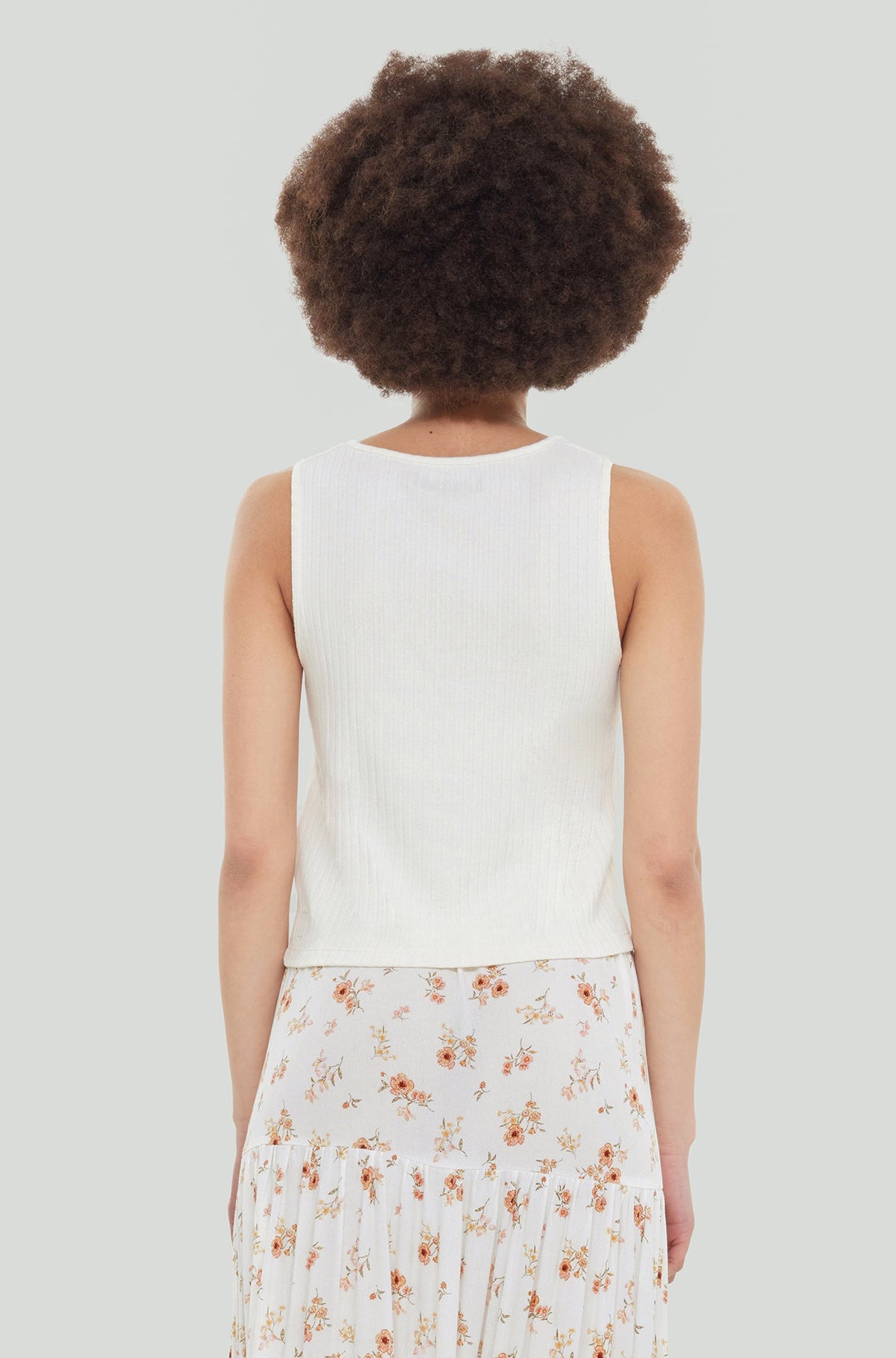 Camisole pour femme par Dex | 2124019 D 11005-Crème/Cream | Boutique Vvög, vêtements mode pour homme et femme