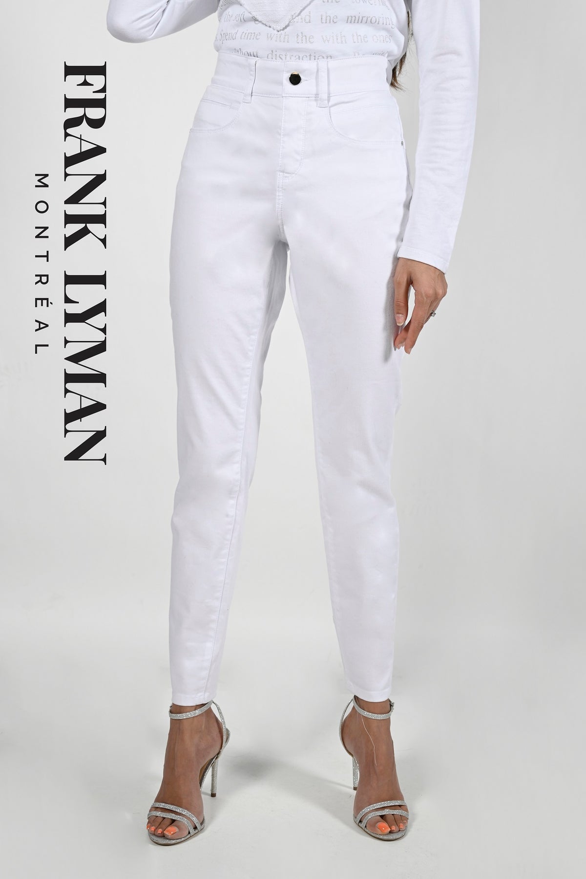 Jeans Frank Lyman - 213126U WHITE - Boutique Vvög, référence en mode pour homme et femme