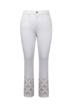 Jeans pour femme par Joseph Ribkoff | 221945 WHITE | Boutique Vvög, vêtements mode pour homme & femme