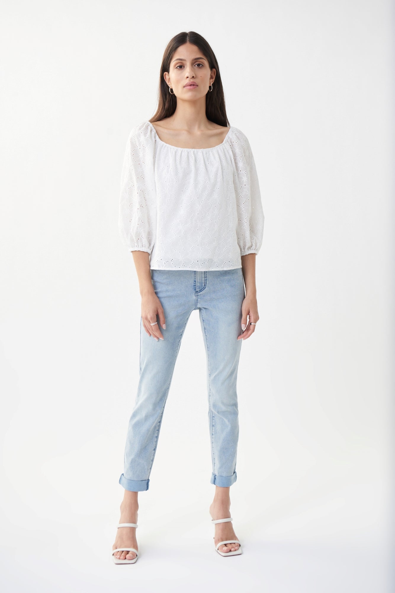 Jeans pour femme par Joseph Ribkoff | 222908 LIGHT BLUE | Boutique Vvög, vêtements mode pour homme & femme