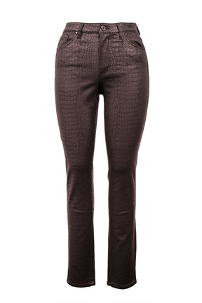 Pantalon pour femme par Joseph Ribkoff | 224943 BROWN | Boutique Vvög, vêtements mode pour homme et femme