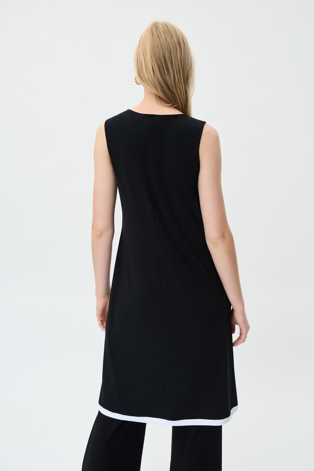 Tunique pour femme par Joseph Ribkoff | 231032 BLACK/VANILLA | Boutique Vvög, vêtements mode pour homme et femme