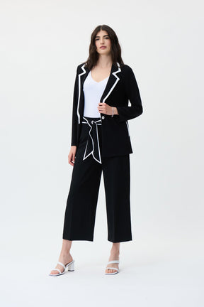 Pantalon pour femme par Joseph Ribkoff | 231248 BLACK/VANILLA | Boutique Vvög, vêtements mode pour homme et femme