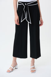 Pantalon pour femme par Joseph Ribkoff | 231248 BLACK/VANILLA | Boutique Vvög, vêtements mode pour homme et femme