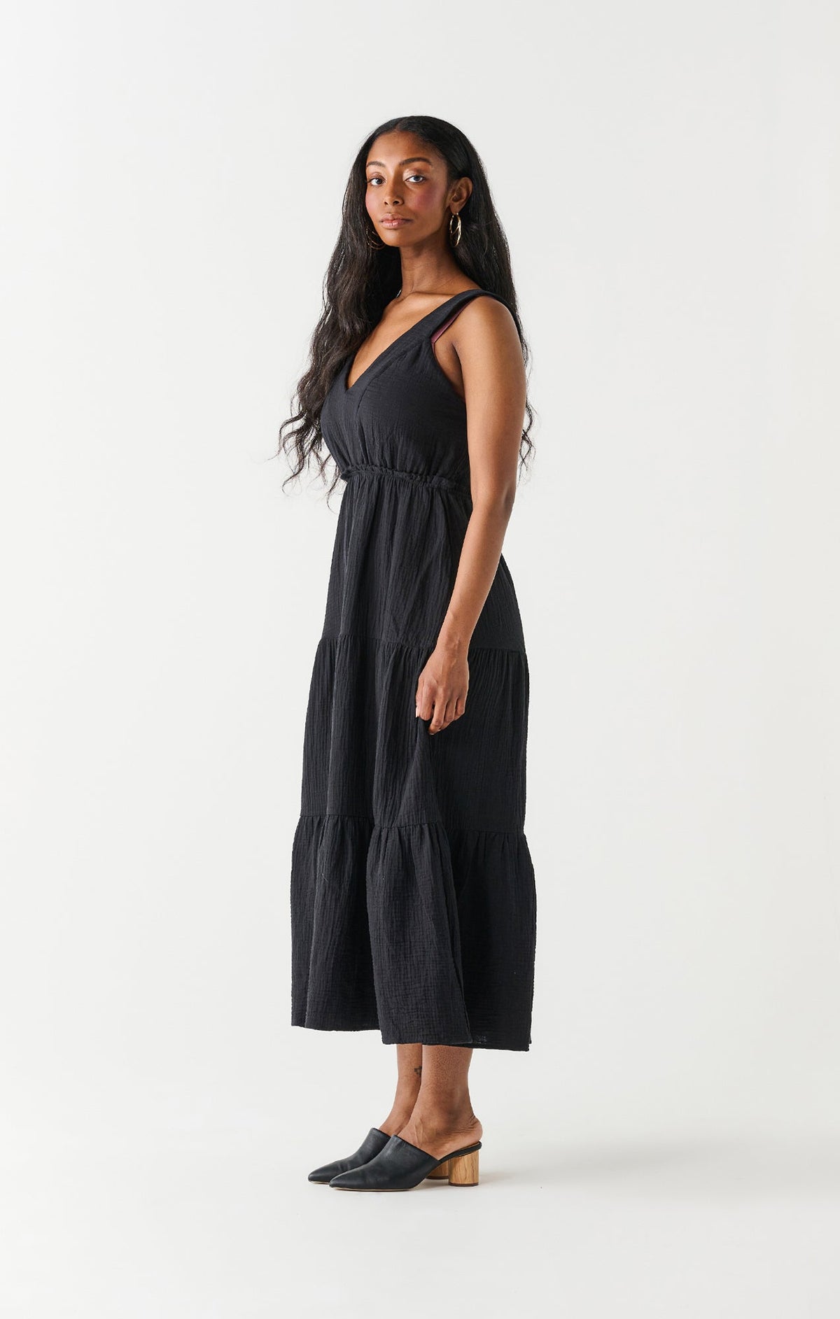 Robe pour femme par Dex | 2322008 D Noir/10001-BLACK | Boutique Vvög, vêtements mode pour homme et femme