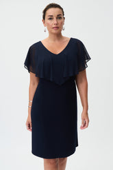 Robe pour femme par Joseph Ribkoff | 232240 MIDNIGHT BLUE | Boutique Vvög, vêtements mode pour homme et femme