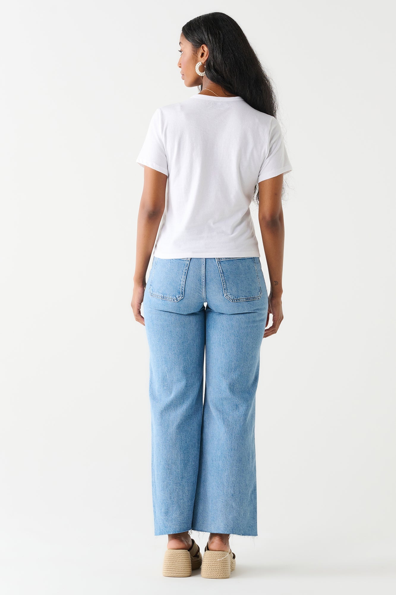 T-Shirt pour femme par Dex | 2324001 D Blanc/11001-WHITE | Boutique Vvög, vêtements mode pour homme et femme