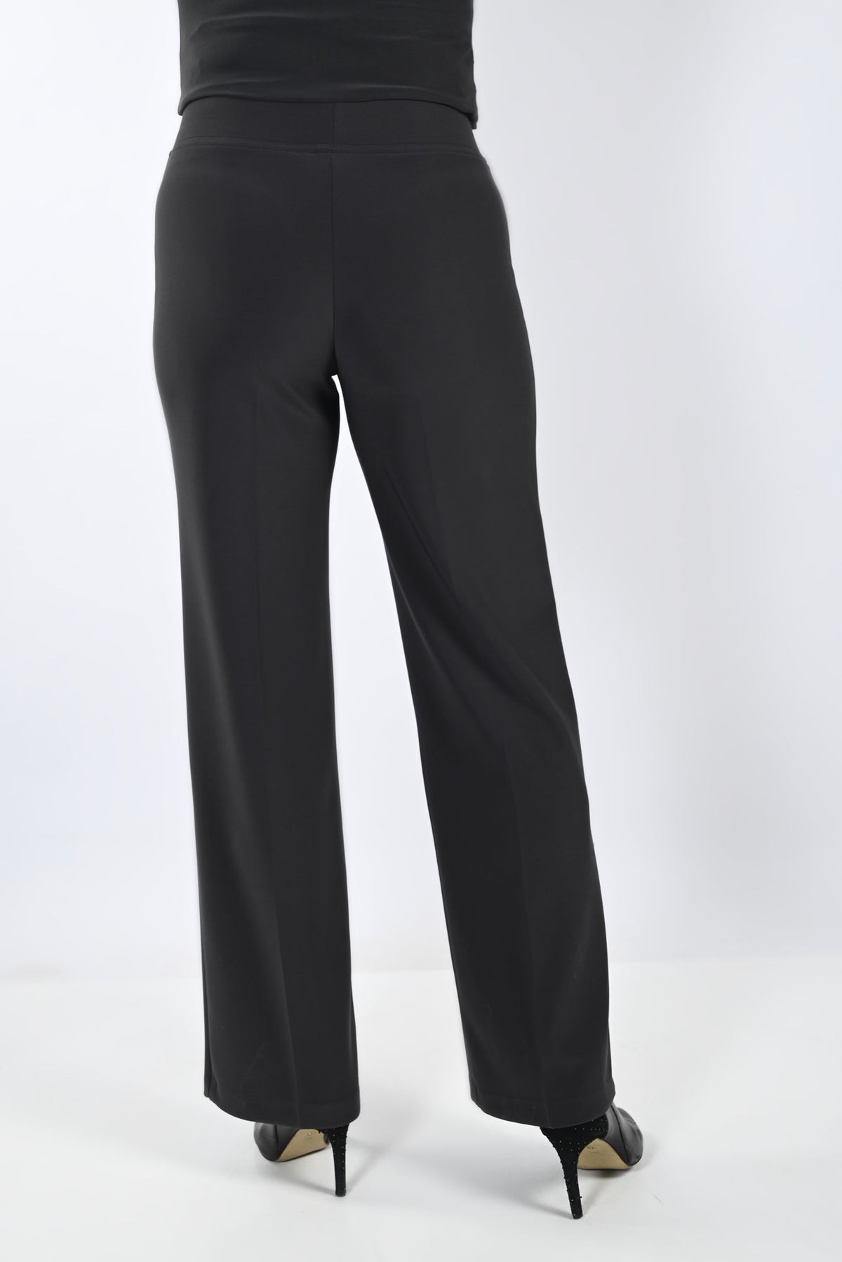 Pantalon en tricot pour femme par Frank Lyman | 233015 BLACK | Boutique Vvög, vêtements mode pour homme et femme