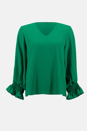 Blouse pour femme par Joseph Ribkoff | 233200 Kelly Green | Boutique Vvög, vêtements mode pour homme et femme