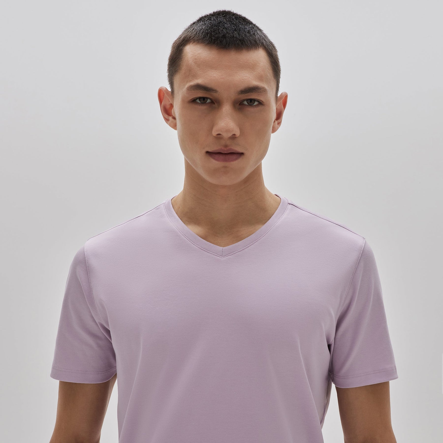 T-Shirt col rond pour homme par Robert Barakett | 23336/Georgia Rose Clair/Light Pink| Boutique Vvög, vêtements mode pour homme et femme