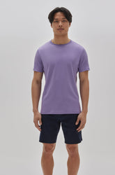 T-Shirt col rond pour homme par Robert Barakett | 23336/Georgia Feuille De Lavande/Lavender Leaf| Boutique Vvög, vêtements mode pour homme et femme